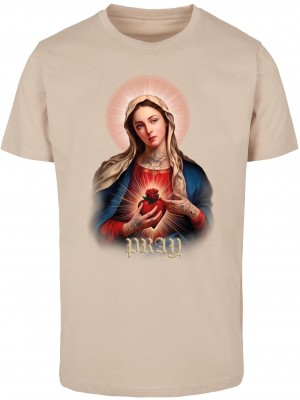 Тениска Praying Mary Tee sand XXL