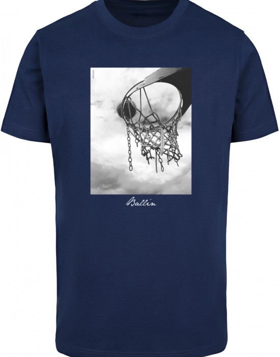 Тениска Ballin 2.0 Tee light navy XXL