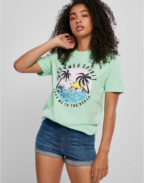 Тениска Ladies Summer Spirit Tee neo mint XS