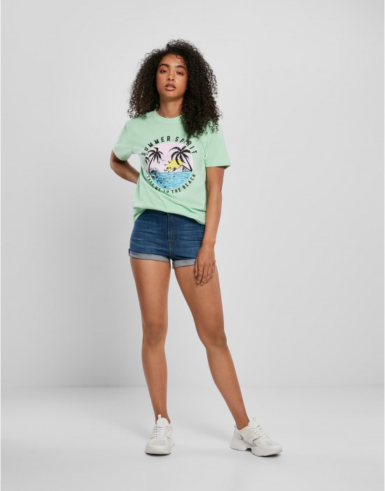 Тениска Ladies Summer Spirit Tee neo mint XS