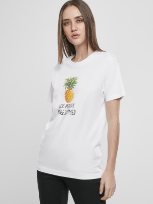 Тениска Ladies Less Monday Tee white M