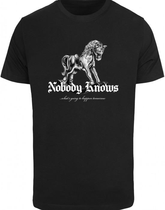 Тениска Nobody Knows Tee black XXL Тениска Nobody Knows Tee black XXL