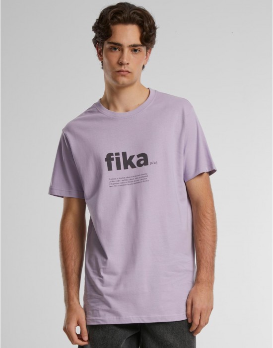 Тениска Fika Definition T-Shirt Round Neck lilac 5XL Тениска Fika Definition T-Shirt Round Neck lilac 5XL