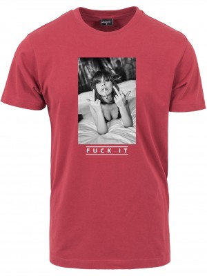 Тениска Fuck It 2.0 Tee ruby XXL