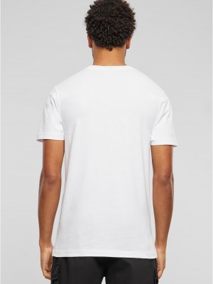 Тениска Skelett Patch Tee white XXL