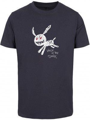 Тениска Walk In The Dark Tee navy XXL