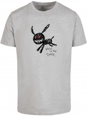 Тениска Walk In The Dark Tee heather grey XXL