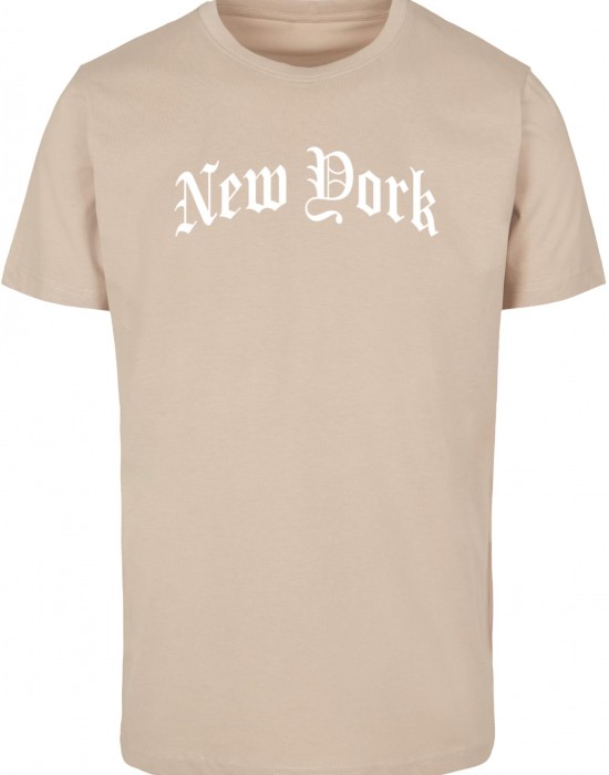 Тениска New York Wording Tee sand XXL Тениска New York Wording Tee sand XXL