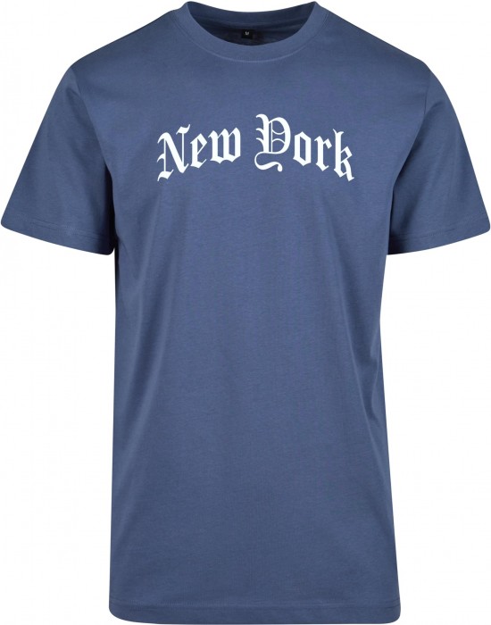 Тениска New York Wording Tee vintageblue XXL Тениска New York Wording Tee vintageblue XXL