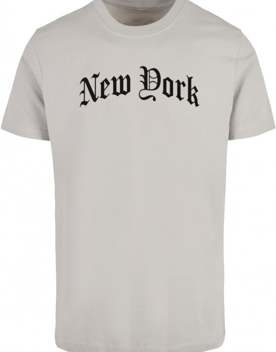 Тениска New York Wording Tee lightasphalt XXL Тениска New York Wording Tee lightasphalt XXL