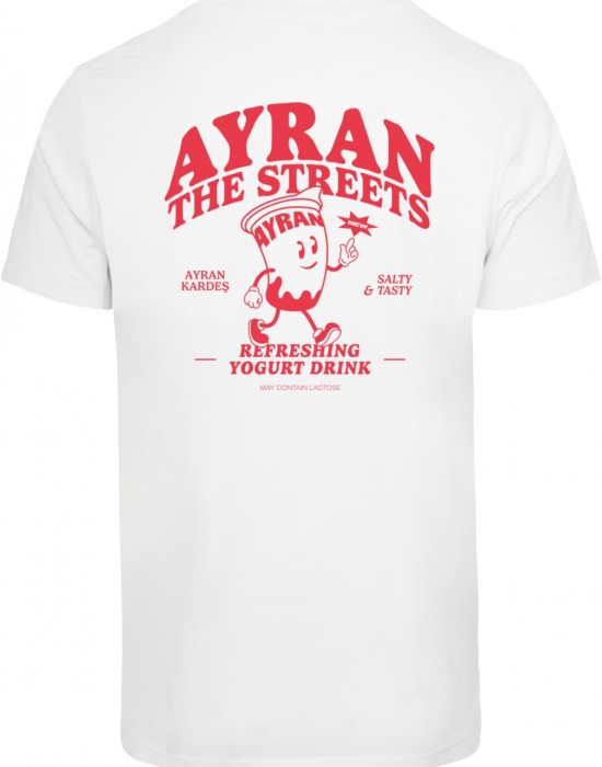 Тениска Ayran The Streets T-Shirt white XXL Тениска Ayran The Streets T-Shirt white XXL