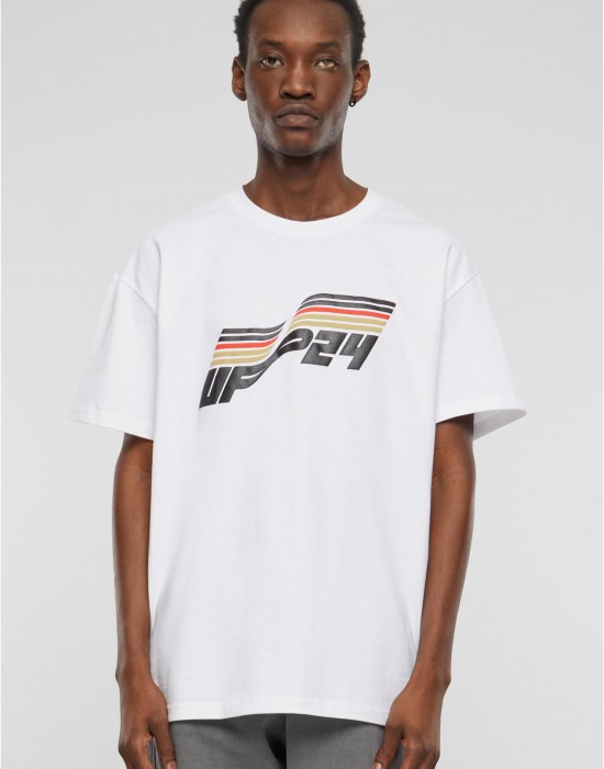 Тениска UP24 Heavy Oversize Tee white XXL Тениска UP24 Heavy Oversize Tee white XXL