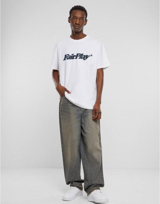 Тениска PlayFair Heavy Oversize Tee white XXL Тениска PlayFair Heavy Oversize Tee white XXL