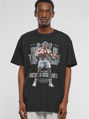 Тениска Rumble Heavy Oversize Tee black XXL