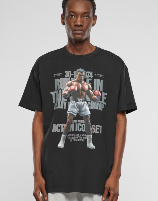 Тениска Rumble Heavy Oversize Tee black XXL Тениска Rumble Heavy Oversize Tee black XXL