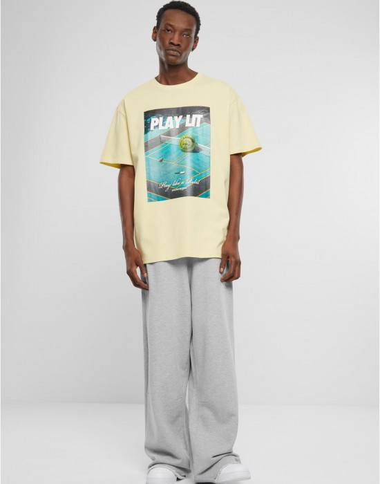 Тениска PlayLit Heavy Oversize Tee softyellow XXL Тениска PlayLit Heavy Oversize Tee softyellow XXL