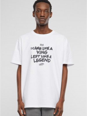 Тениска Like A Legend Oversize Tee white XXL