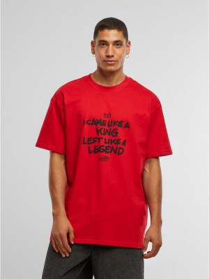 Тениска Like A Legend Oversize Tee cityred XXL