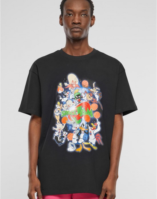 Тениска Space Jam Teamwork Oversize Tee black XXL Тениска Space Jam Teamwork Oversize Tee black XXL