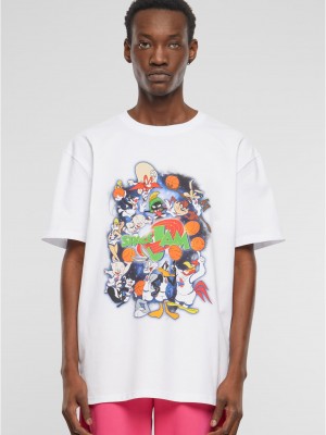 Тениска Space Jam Teamwork Oversize Tee white XXL