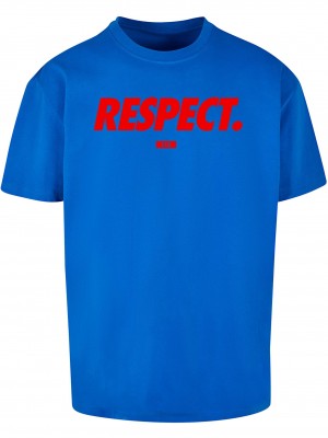 Тениска Football's Coming Home Respect Oversize Tee cobalt blue XXL