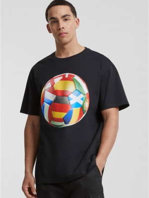 Тениска Football's Coming Home Europe Tour Oversize Tee black XXL