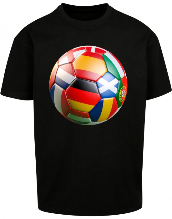 Тениска Football's Coming Home Europe Tour Oversize Tee black XXL Тениска Football's Coming Home Europe Tour Oversize Tee black XXL