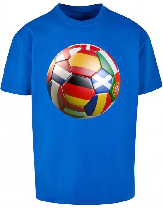 Тениска Football's Coming Home Europe Tour Oversize Tee cobalt blue XXL Тениска Football's Coming Home Europe Tour Oversize Tee cobalt blue XXL