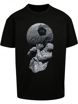 Тениска Football's Coming Home Play God Oversize Tee black XXL