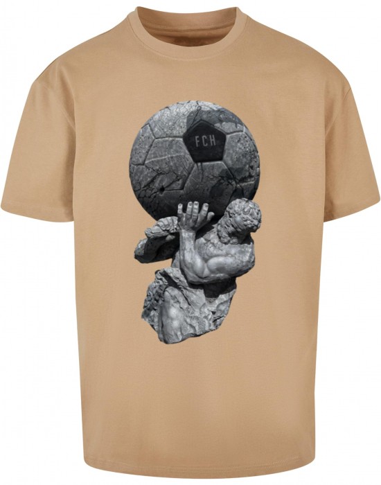 Тениска Football's Coming Home Play God Oversize Tee unionbeige XXL Тениска Football's Coming Home Play God Oversize Tee unionbeige XXL