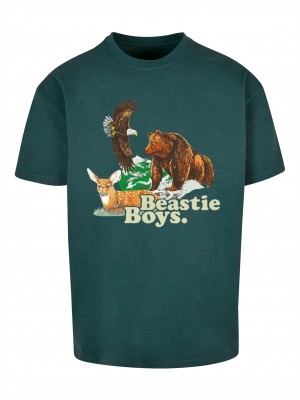 Тениска Beastie Boys Animal Tee bottlegreen XXL