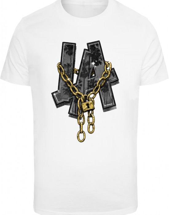 Тениска LA Chains Tee white XXL Тениска LA Chains Tee white XXL