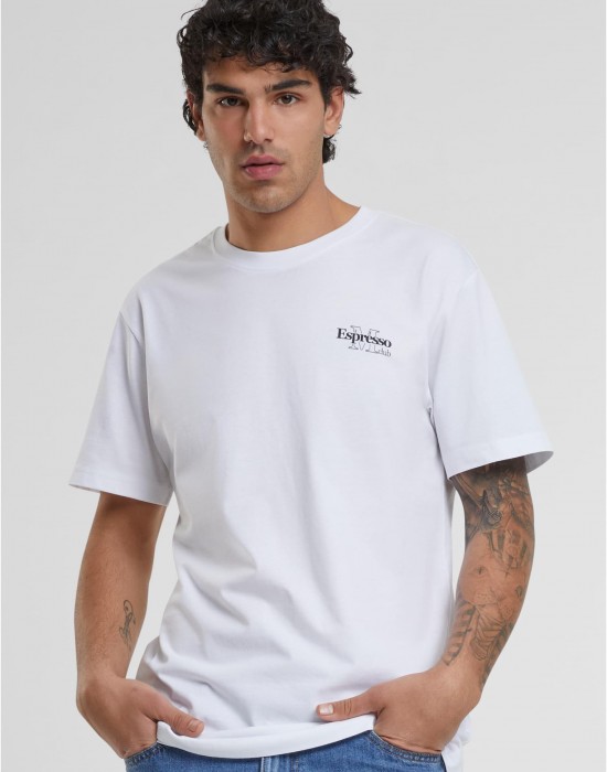 Тениска Espresso M Club Tee white XXL