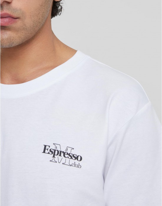 Тениска Espresso M Club Tee white XXL