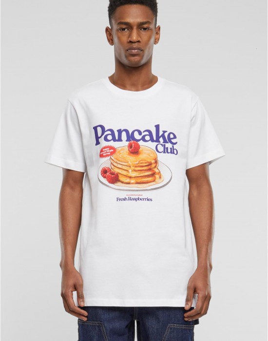 Тениска Pancake Club Tee white XXL Тениска Pancake Club Tee white XXL