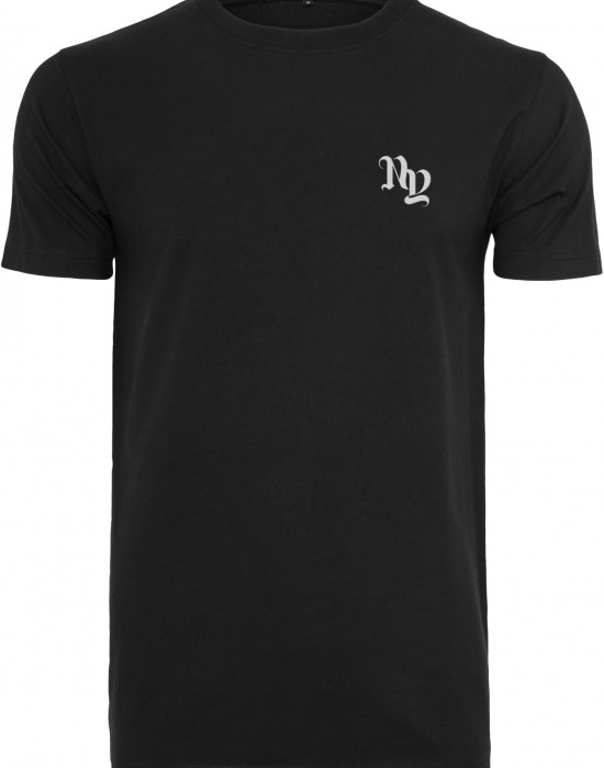 Тениска NY Tags EMB Tee black XXL