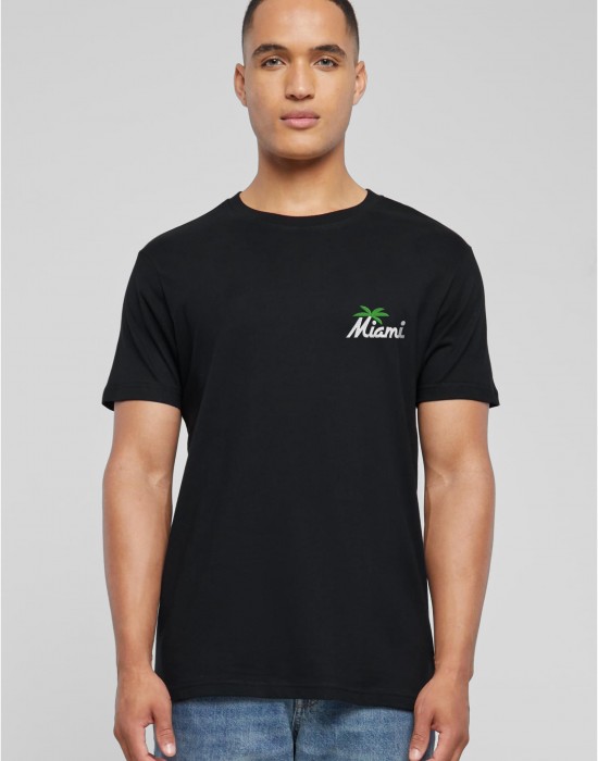 Тениска Miami Palm Tree EMB Tee black XXL Тениска Miami Palm Tree EMB Tee black XXL