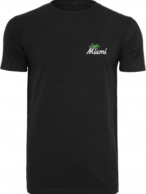 Тениска Miami Palm Tree EMB Tee  black XXL