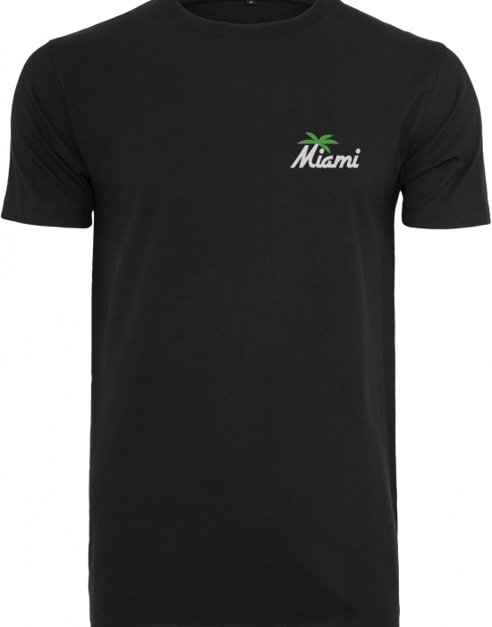 Тениска Miami Palm Tree EMB Tee black XXL Тениска Miami Palm Tree EMB Tee black XXL