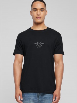 Тениска Spike Heart EMB Tee  black XXL