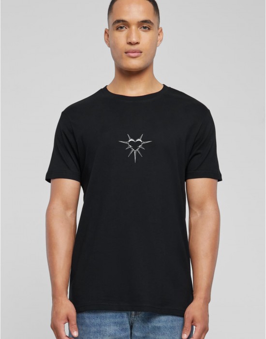 Тениска Spike Heart EMB Tee  black XXL