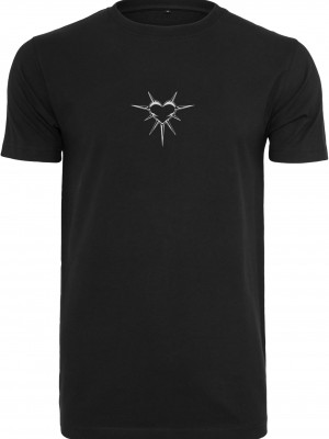 Тениска Spike Heart EMB Tee  black XXL