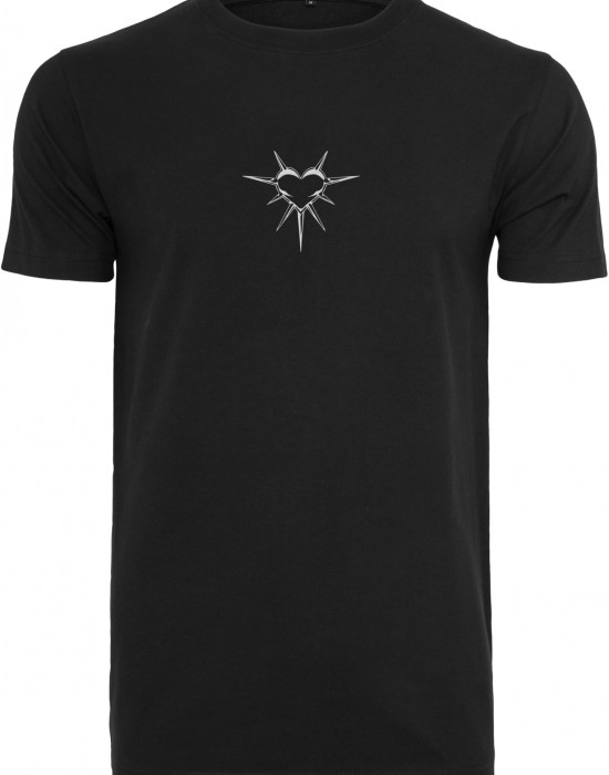 Тениска Spike Heart EMB Tee  black XXL