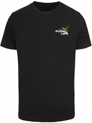Тениска Flow Of Live Tee black XXL