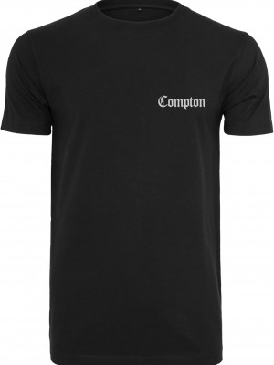 Тениска Compton EMB Tee black XXL