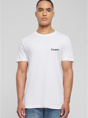 Тениска Compton EMB Tee white XXL