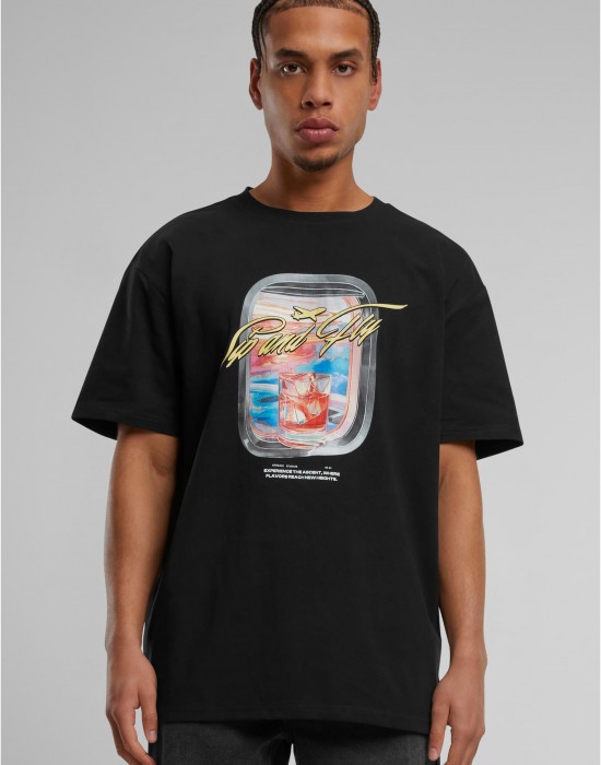 Тениска Sip&Fly Heavy Oversize Tee black XXL Тениска Sip&Fly Heavy Oversize Tee black XXL