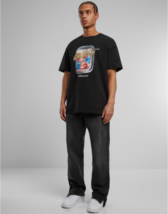 Тениска Sip&Fly Heavy Oversize Tee black XXL Тениска Sip&Fly Heavy Oversize Tee black XXL