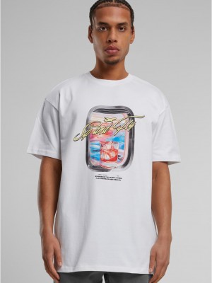 Тениска Sip&Fly Heavy Oversize Tee white XXL