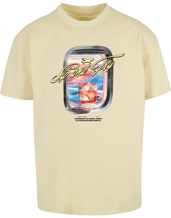 Тениска Sip&Fly Heavy Oversize Tee softyellow XXL Тениска Sip&Fly Heavy Oversize Tee softyellow XXL